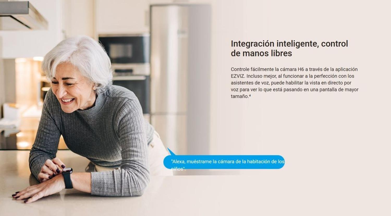 Cámara Seguridad Wifi H6 3K EZVIZ-3
