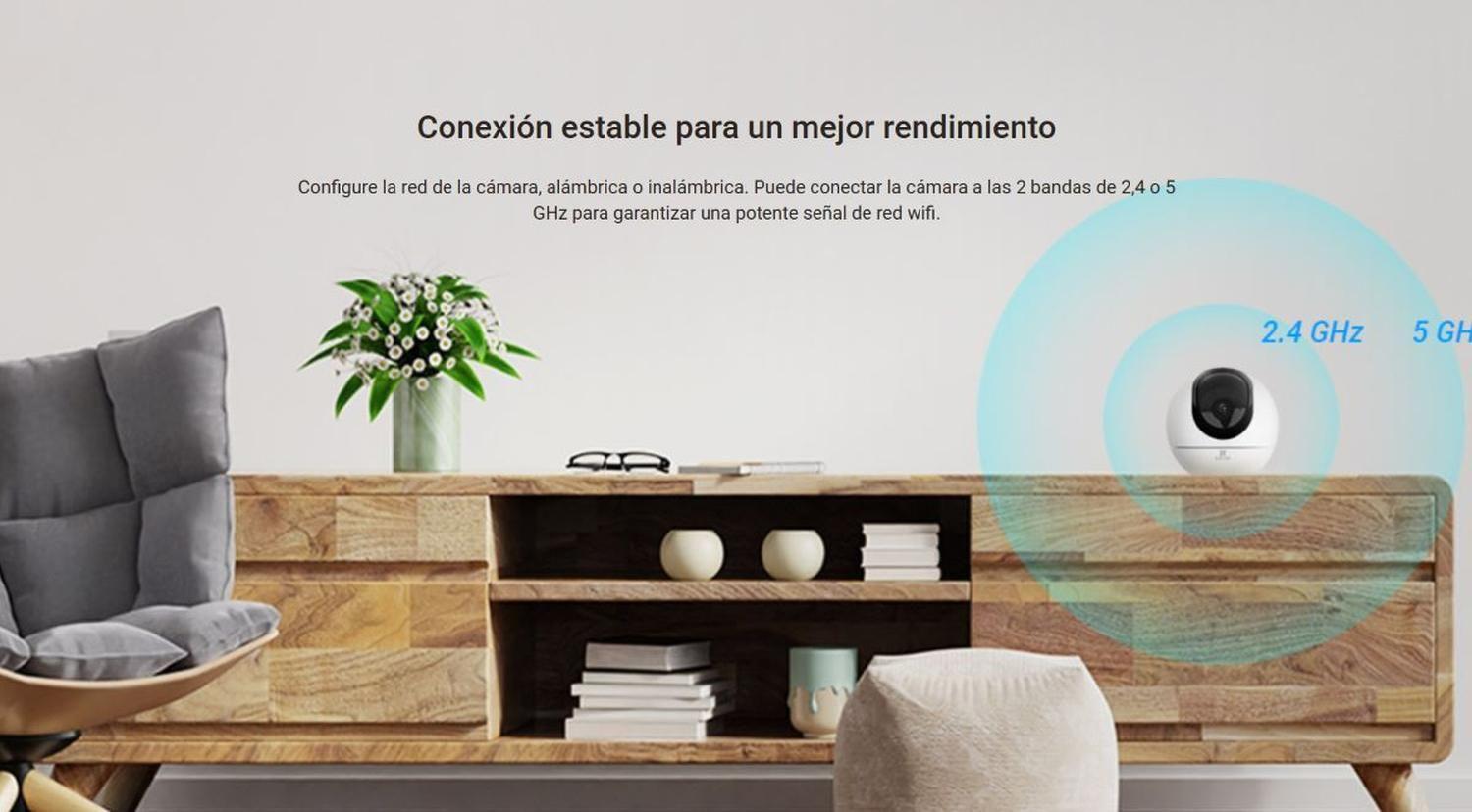 Cámara Seguridad Wifi H6 3K EZVIZ-8