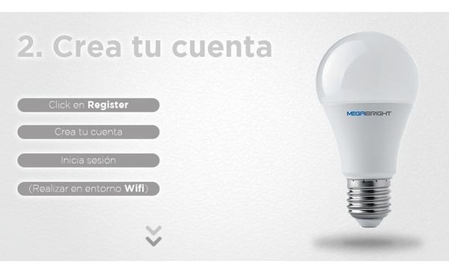 Ampolleta Led Smart Bright A60 10w E-27 Megabright-4
