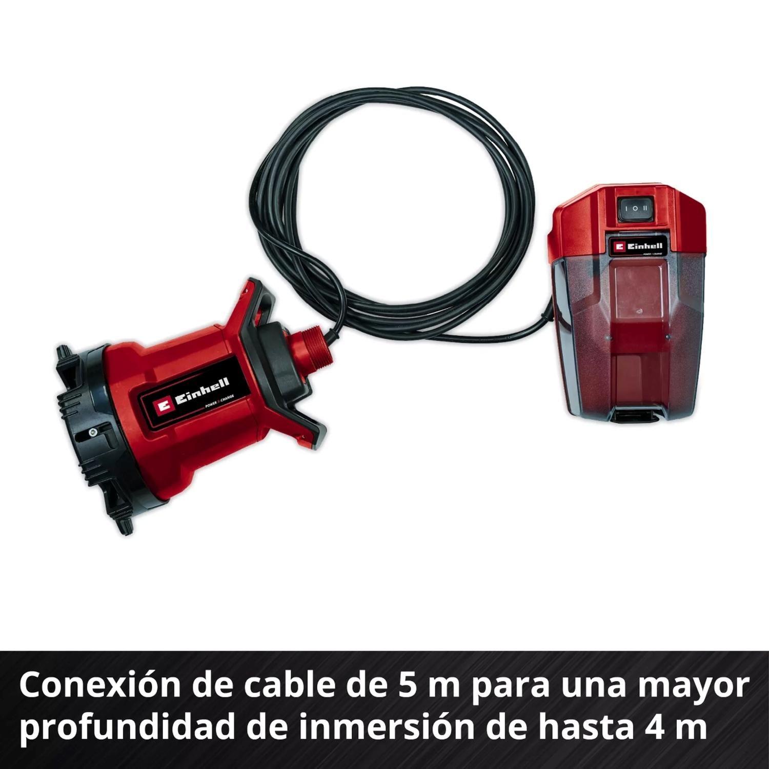 Bomba De Aguas Sucias inalam GE-DP 18/25 LL Li Solo Einhell-3