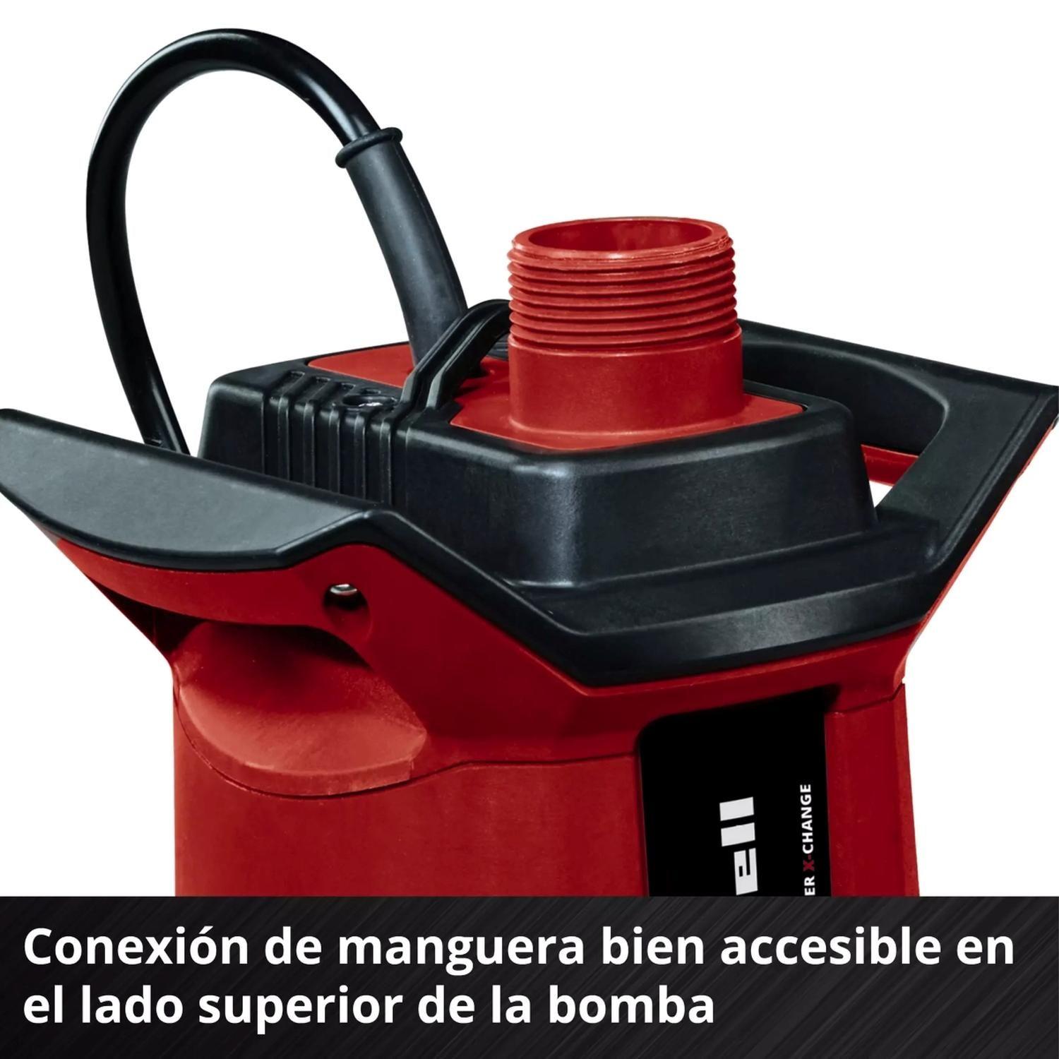Bomba De Aguas Sucias inalam GE-DP 18/25 LL Li Solo Einhell-5