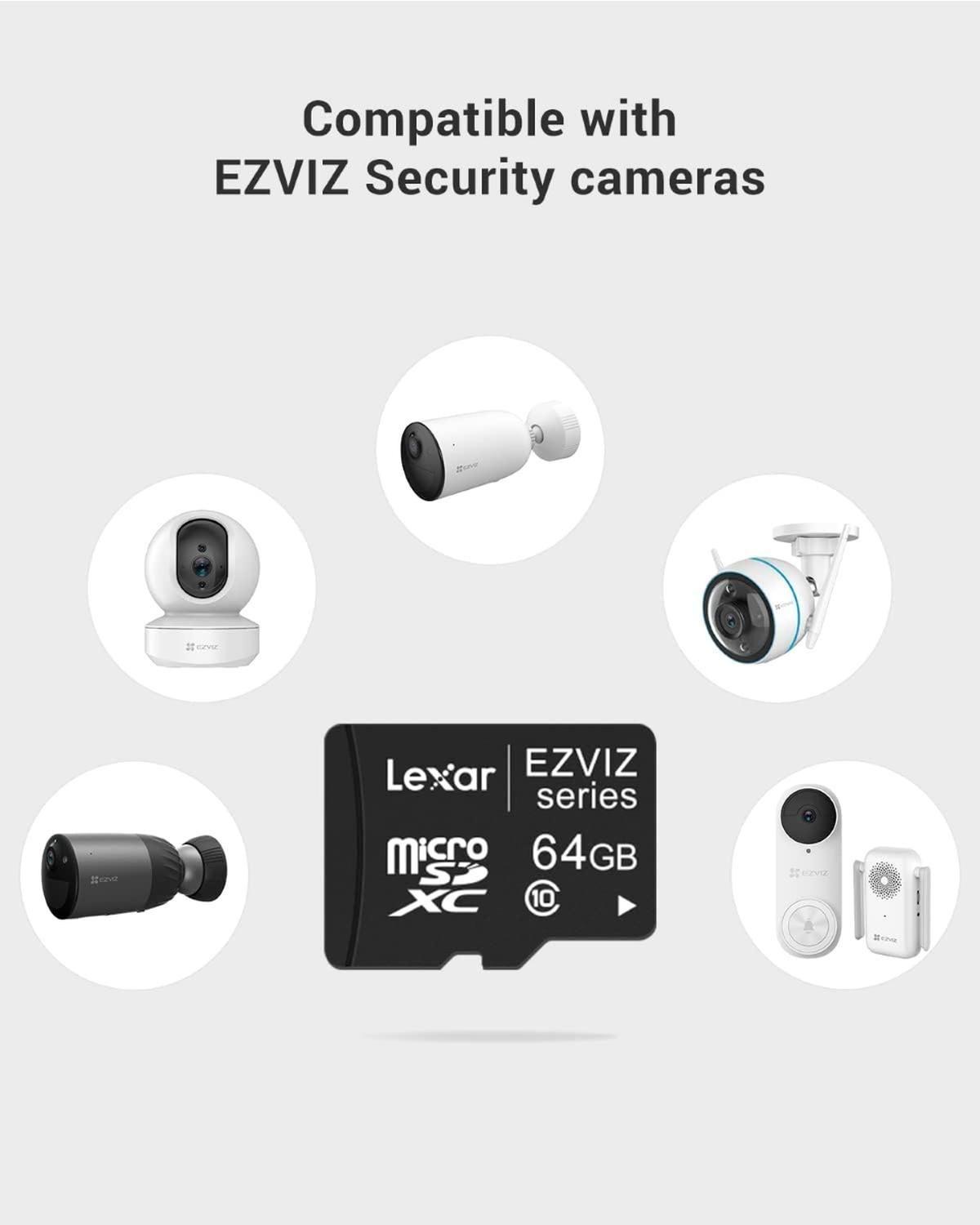 Tarjeta De Memoria MicroSD 64GB CS-CMT-CARDT64G Ezviz-2