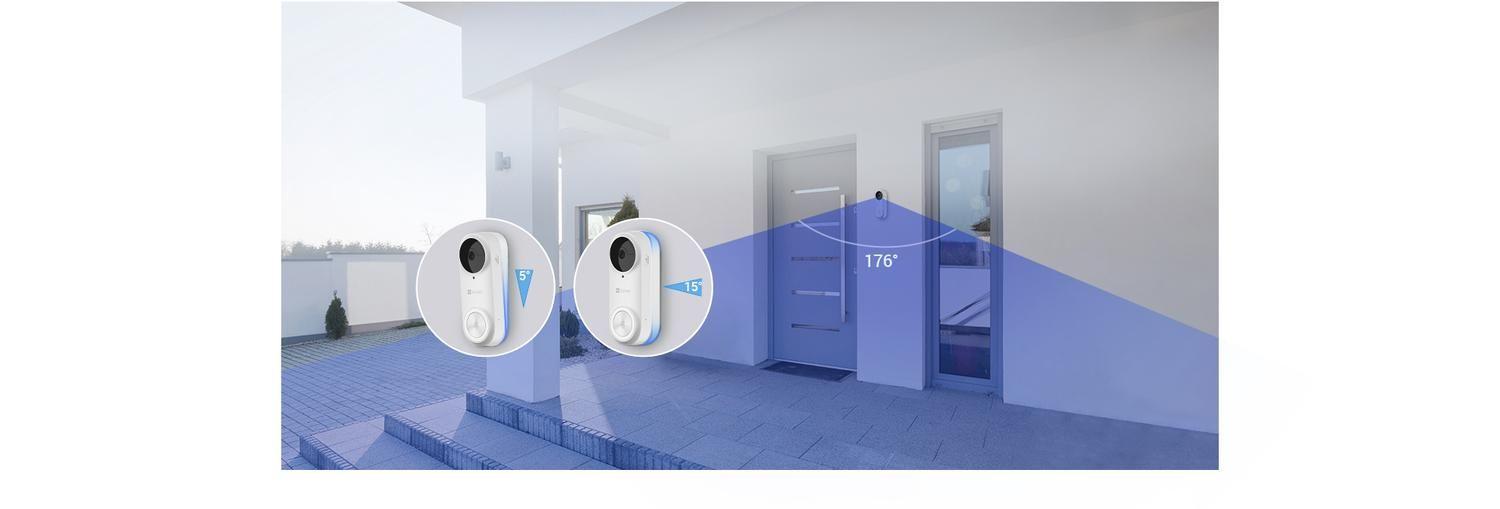 Kit Timbre Con Video a Batería DB2 Ezviz-5