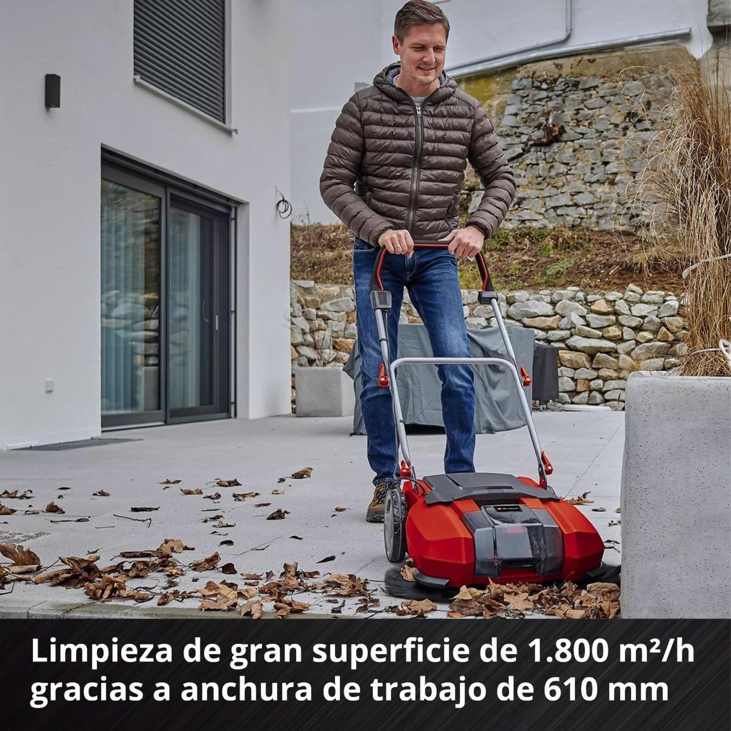 Barredora Inalámbrica 20Lt TE-SW 18/610 Li-Solo Einhell-2