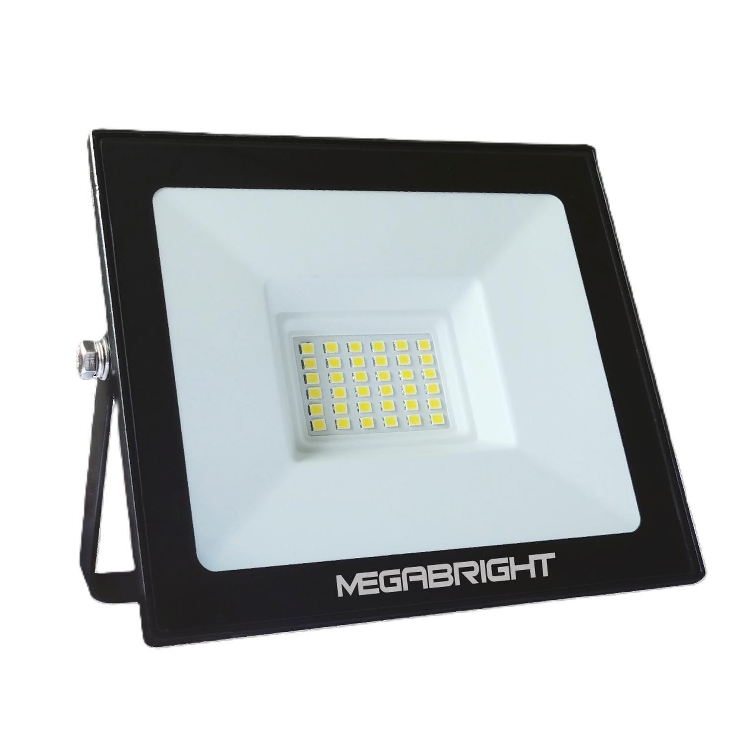 Foco Proyector Telco Flat LED 50W 3000K Calido Megabright-0