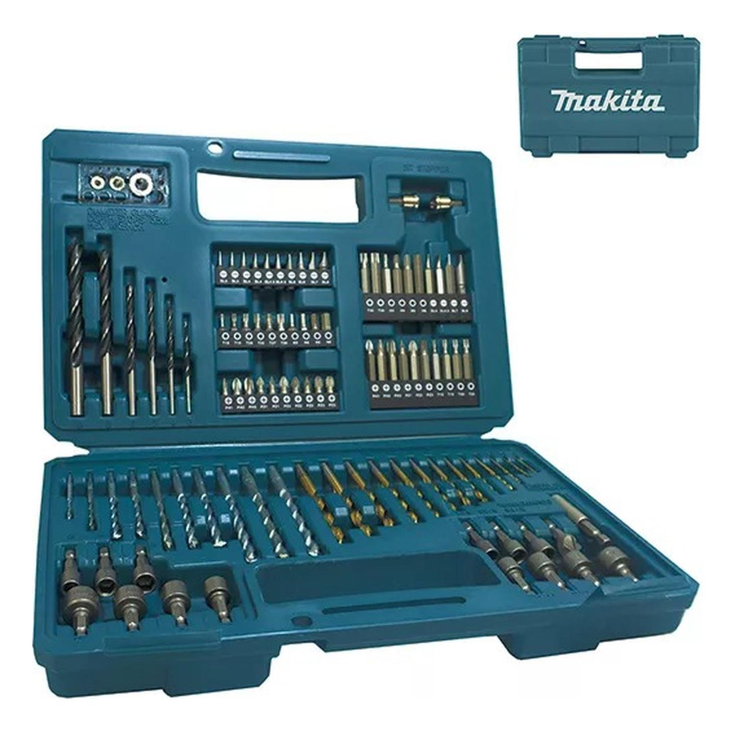 Set Puntas Y Brocas Makita 102 Piezas B-68432 Metal Y Madera-3