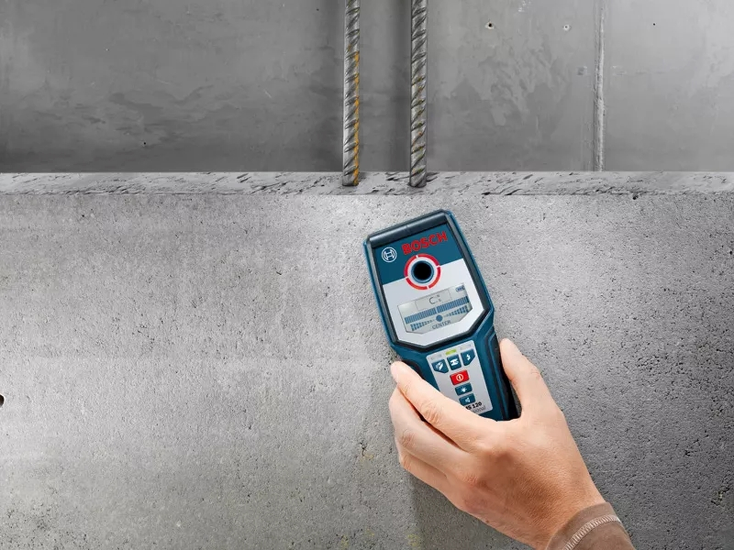 Detector Láser de Materiales Bosch GMS 120-1