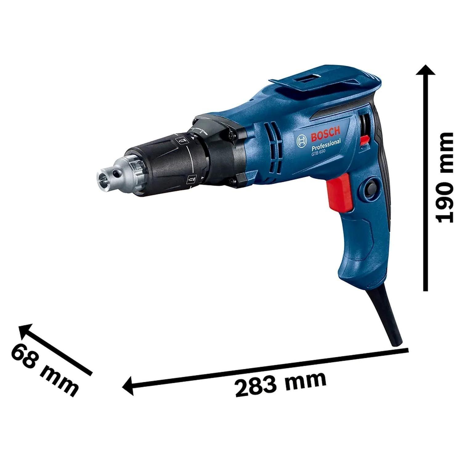 Atornillador Drywall Bosch GTB 650 1/4" 650W Bosch-1