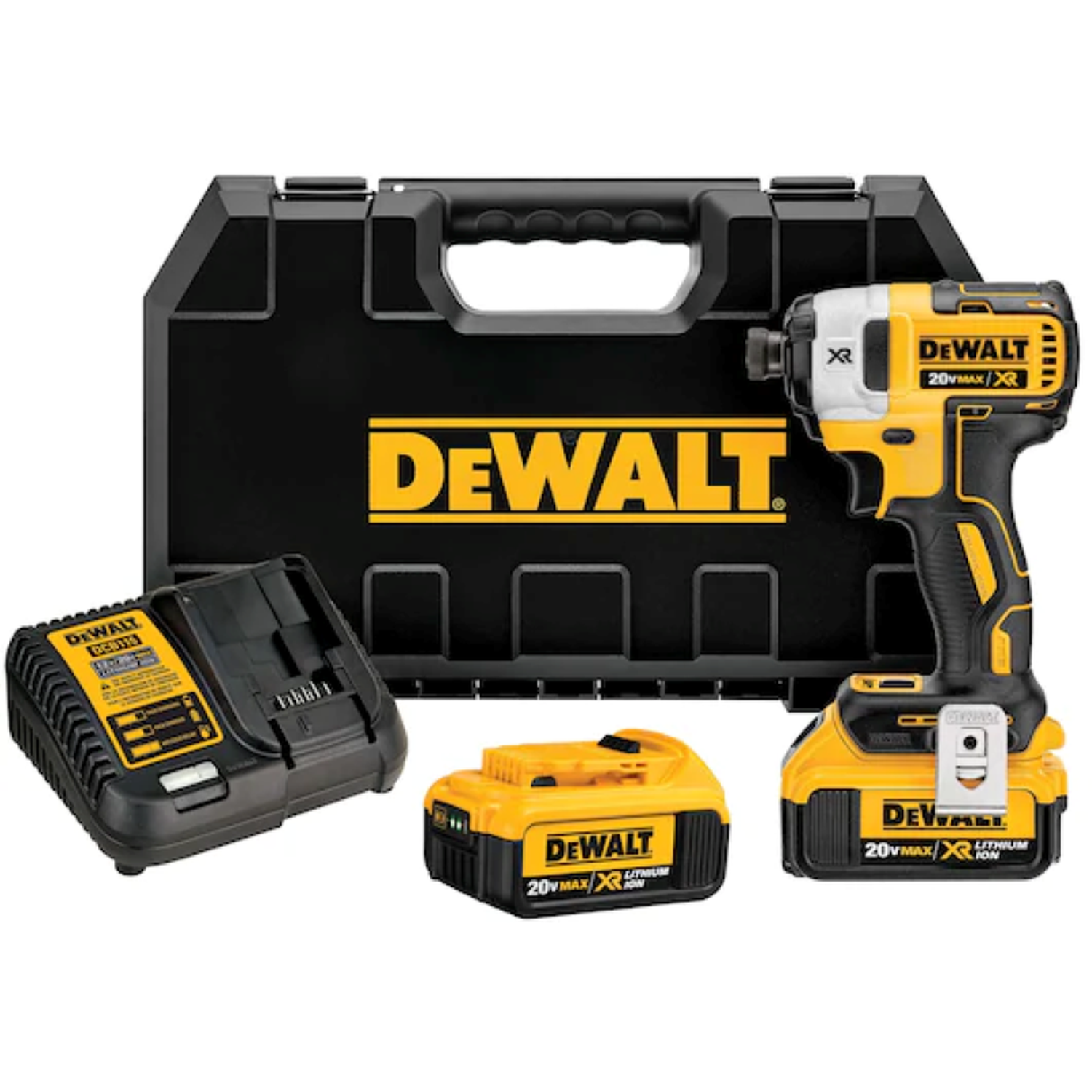 Atornillador de Impacto Inalámbrico 1/4" 20V DCF887M2 Dewalt-0