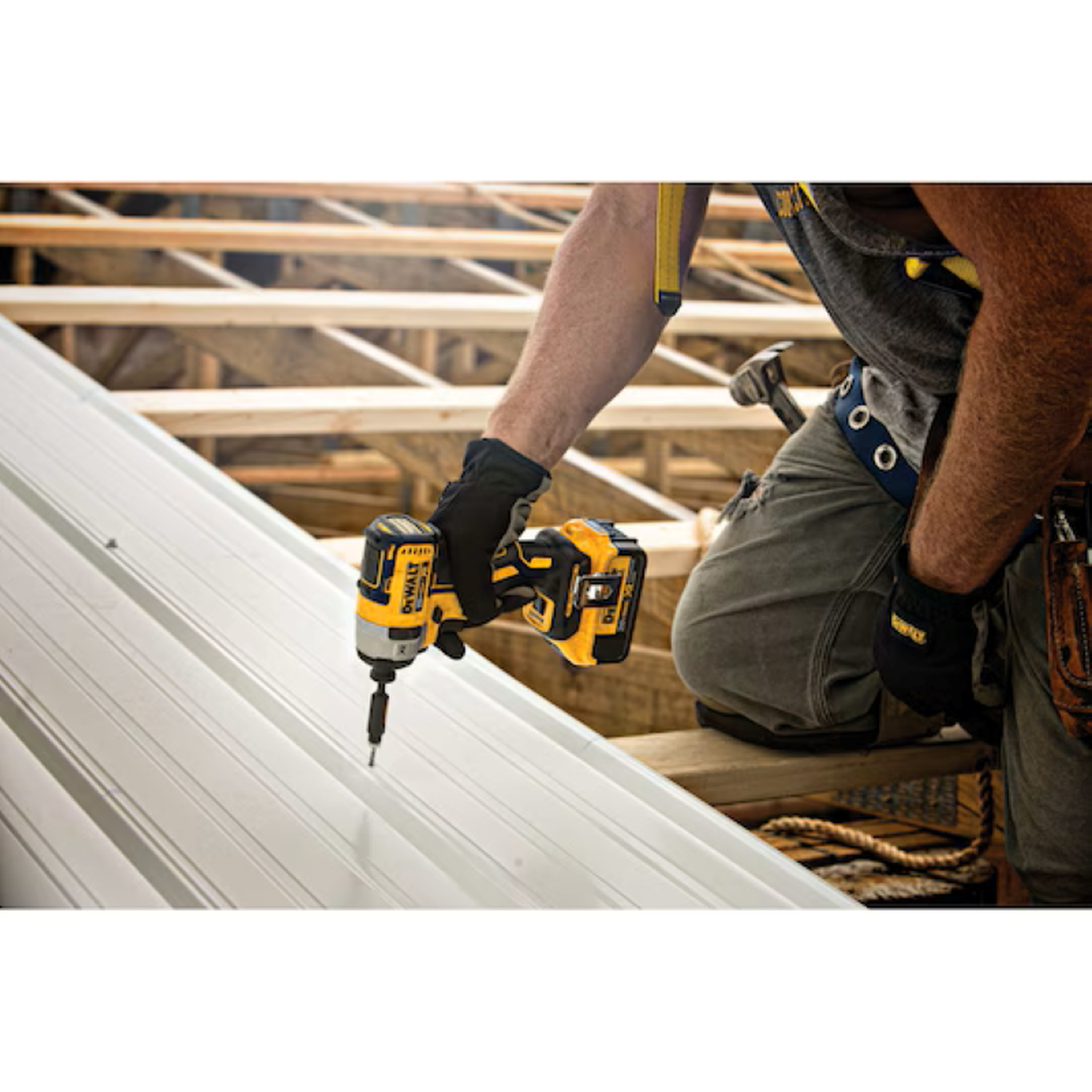 Atornillador de Impacto Inalámbrico 1/4" 20V DCF887M2 Dewalt-8