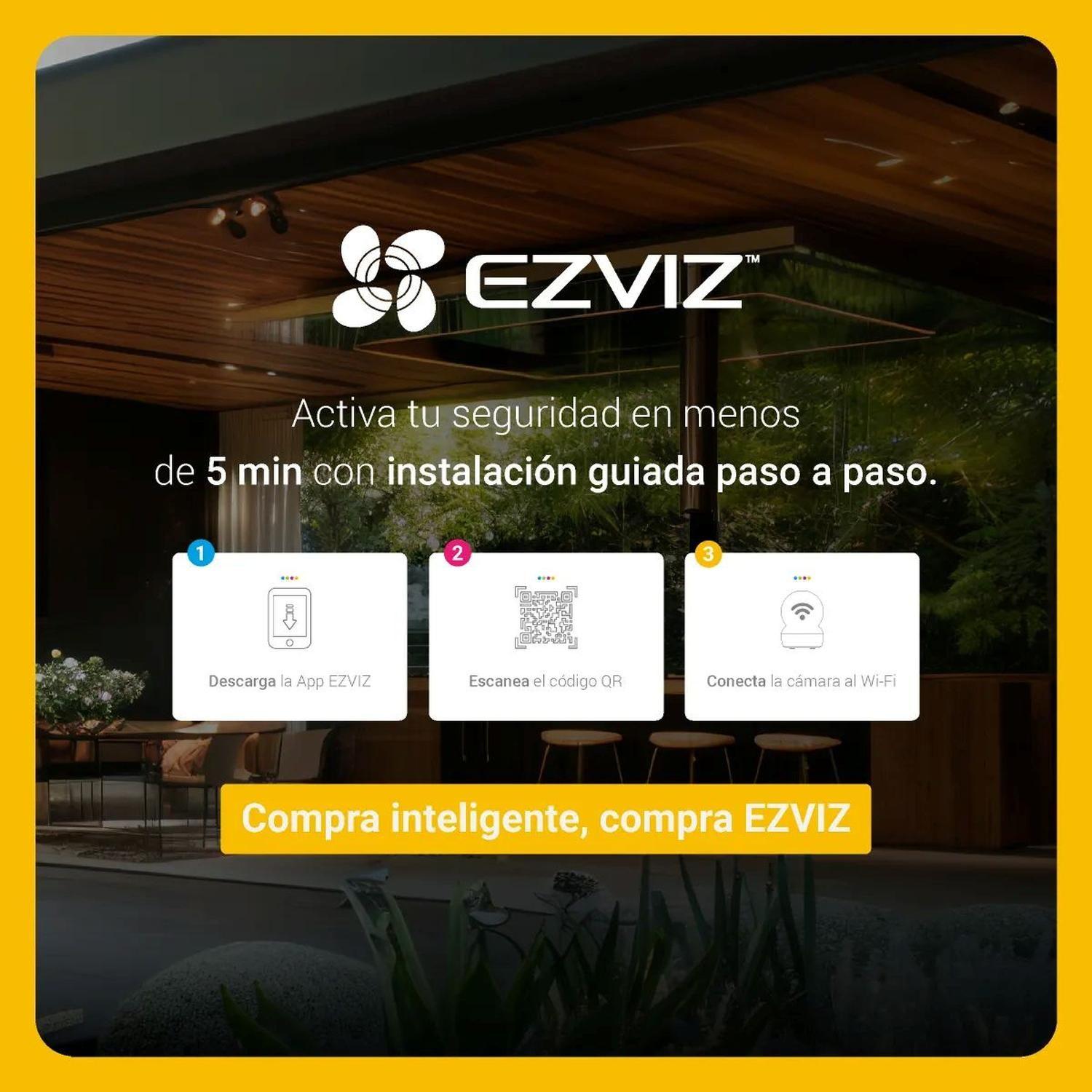 Cámara Seguridad Wifi H8c Pro 3k 5MP Auto-tracking Ezviz-7