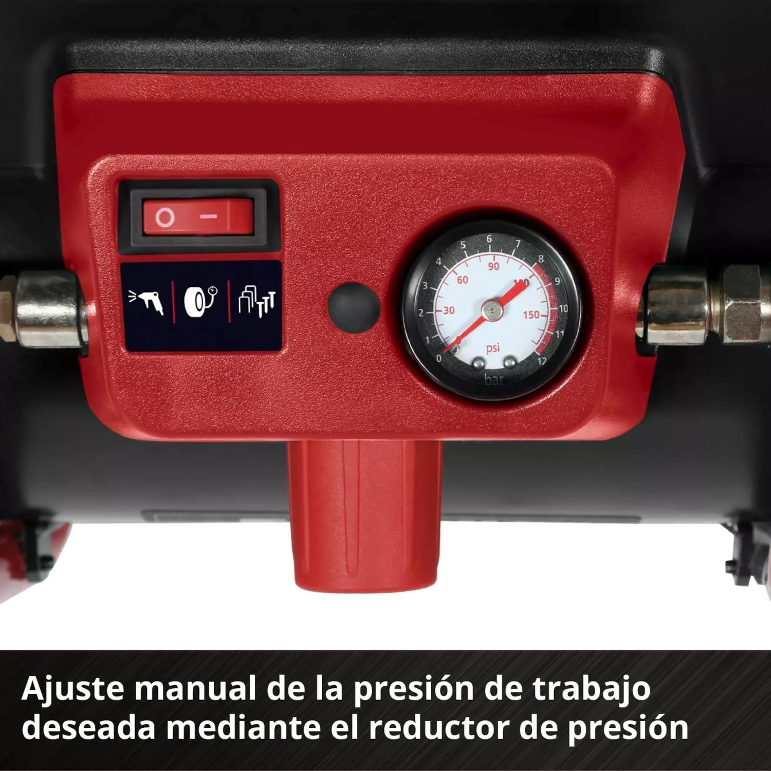Compresor De Aire Inalámbrico TE-AC 36/150 Li OF-Solo Einhell-6
