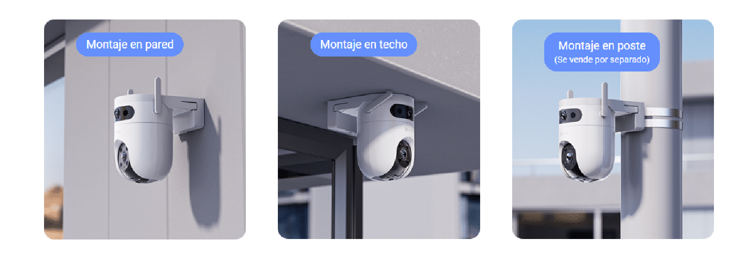Cámara Pt Wi-Fi Inteligente Dual H9C 2K Ezviz-8