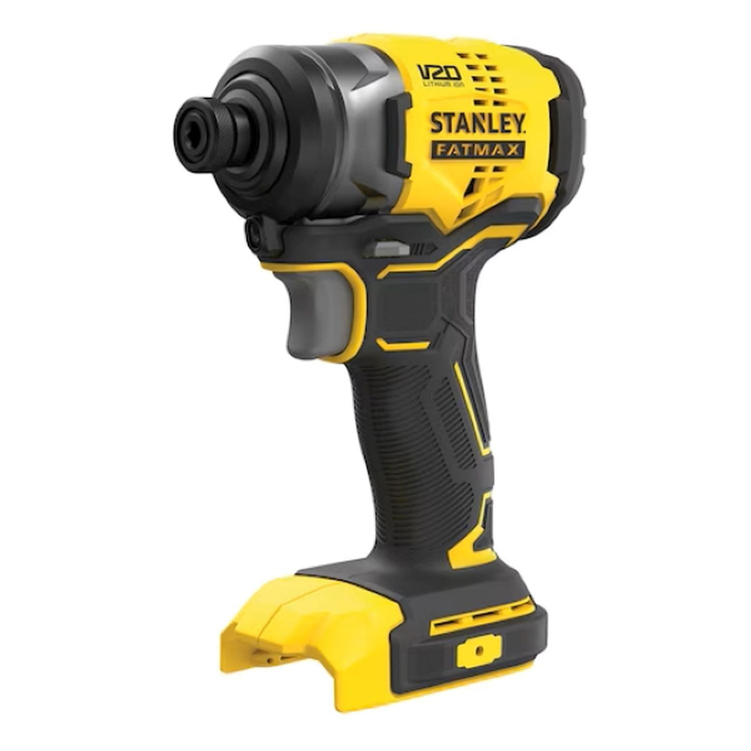 Atornillador De Impacto 1/4” 20V máx SBI810B-B3 Stanley-0