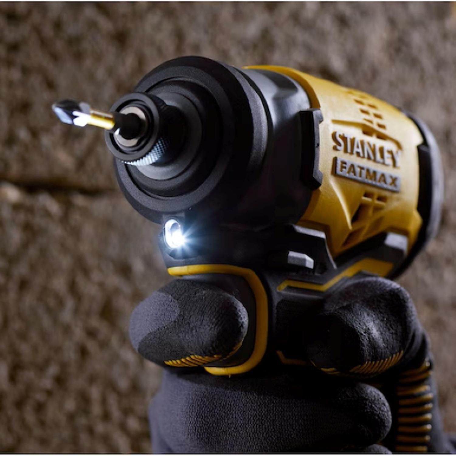 Atornillador De Impacto 1/4” 20V máx SBI810B-B3 Stanley-1