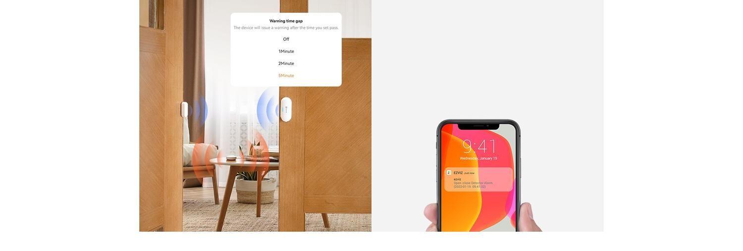 Kit Smart Home Alarma y Sensores Para El Hogar EZVIZ-6
