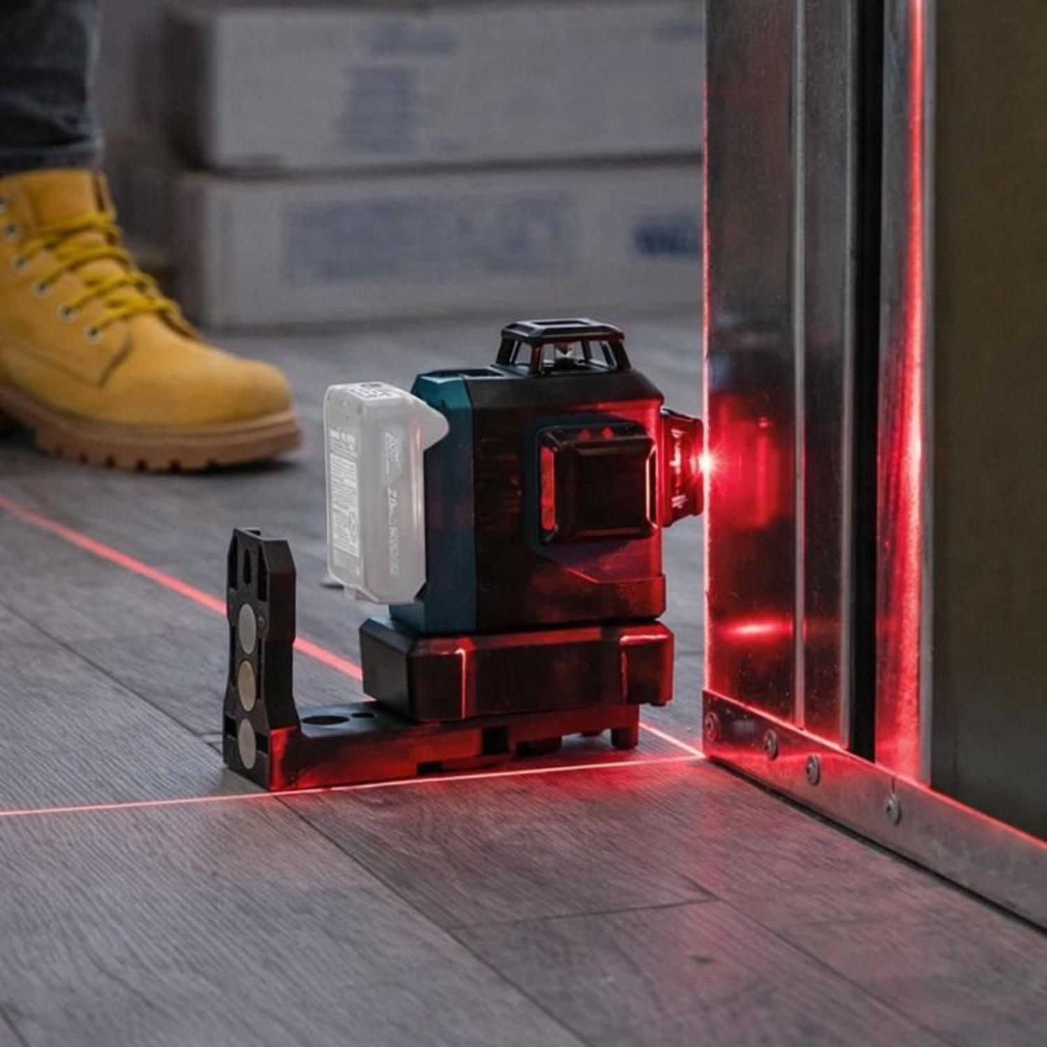 Nivel laser multilíneas rojas sin batería SK700D Makita-4