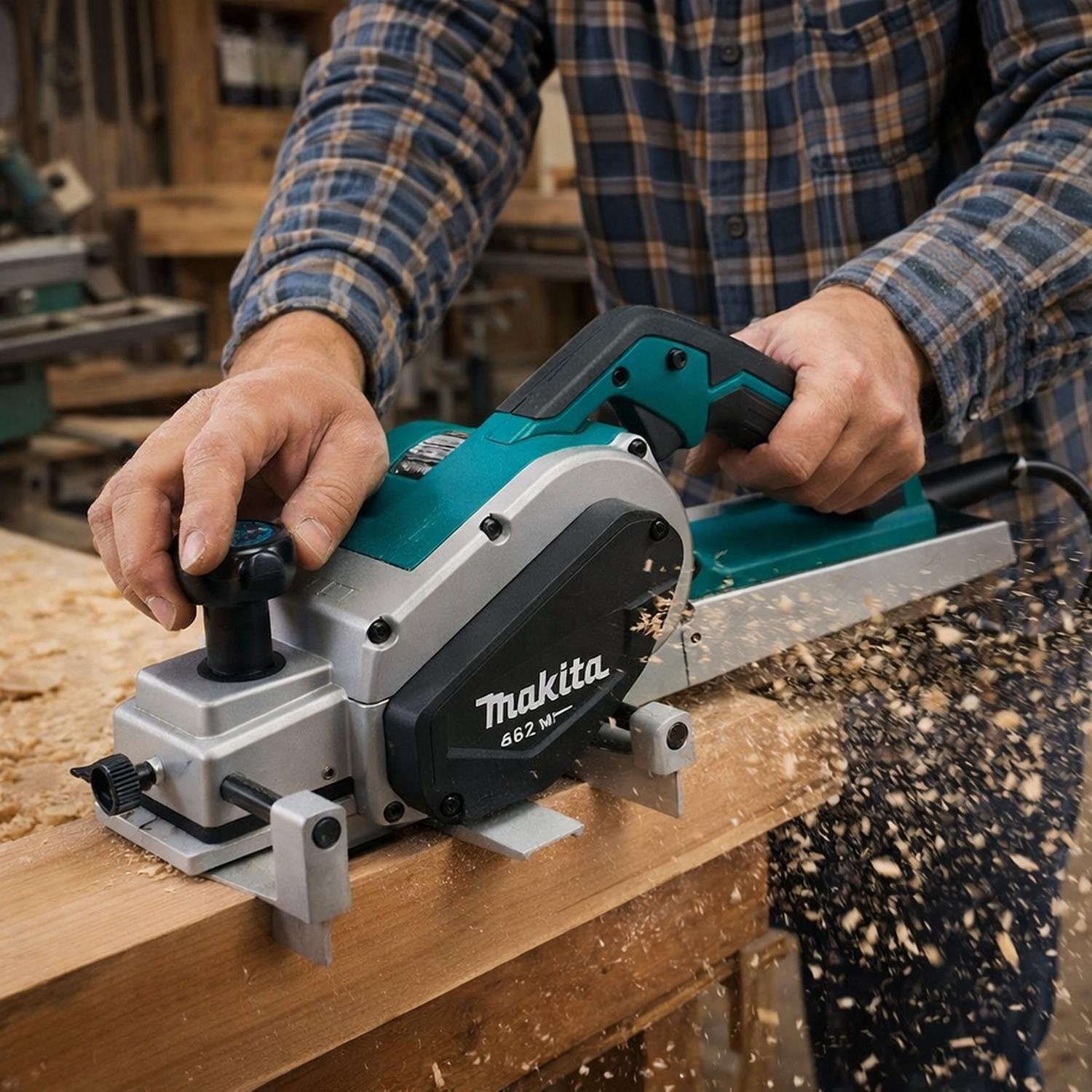 Cepillo Eléctrico 82mm 3 1/4" 750 W M1100KB Makita-4