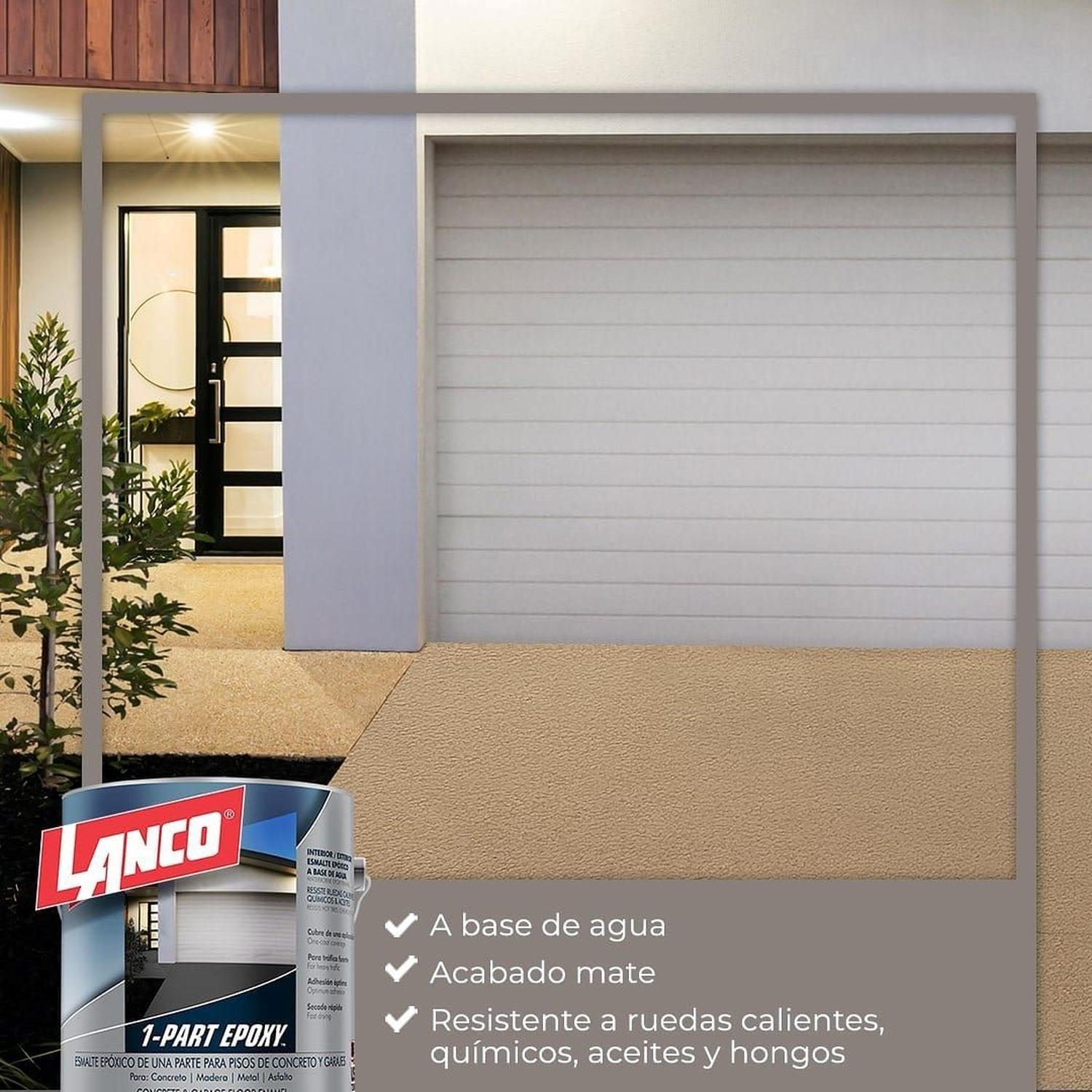 Esmalte Epoxico Alto Trafico 1 Part Epoxy Gris gl Lanco-2