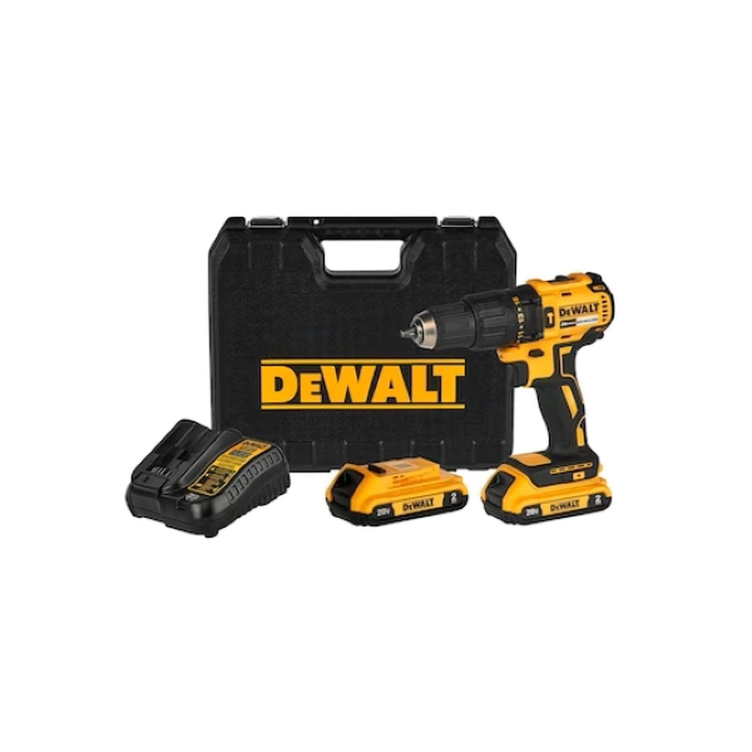 Taladro Percutor/Atornillador de 1/2” 20V MAX DCD7781D2-B2 Dewalt-0