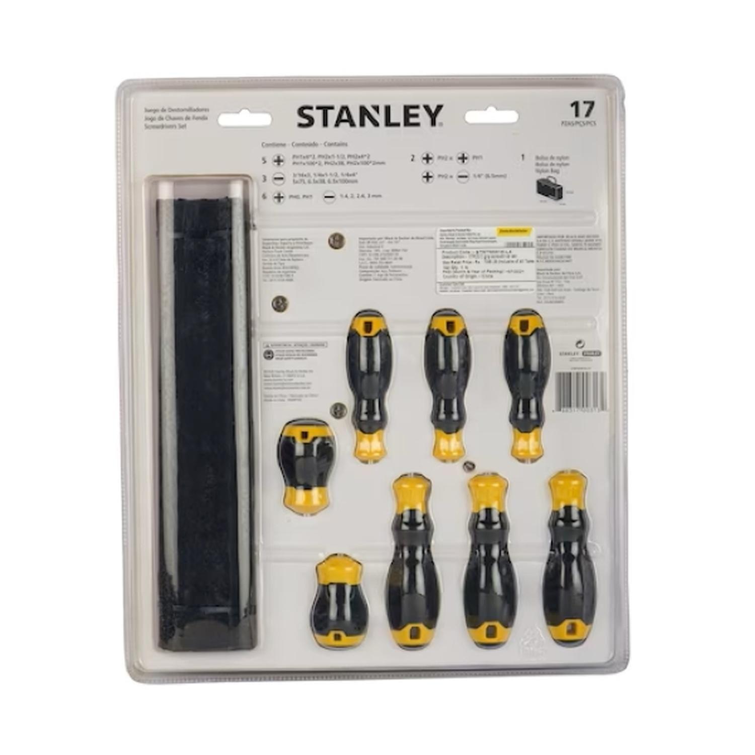 Juego de 16 Destornilladores + Bolso STMT65616 Stanley-2