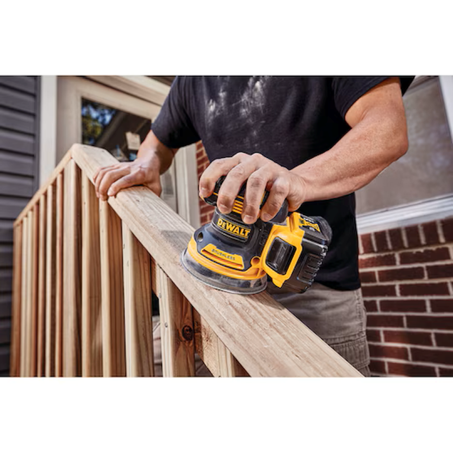 Lijadora Roto Orbital Inalámbrica de 5" DCW210B Dewalt-5
