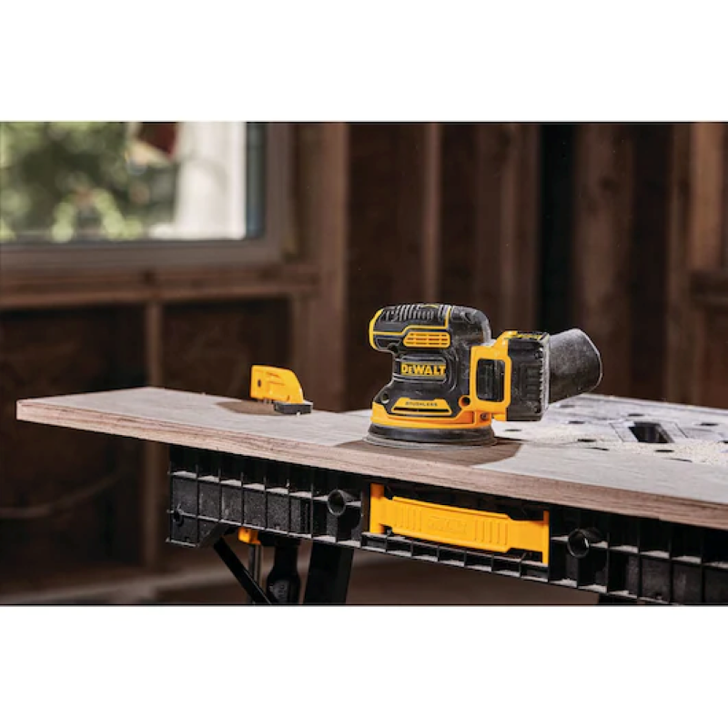 Lijadora Roto Orbital Inalámbrica de 5" DCW210B Dewalt-6