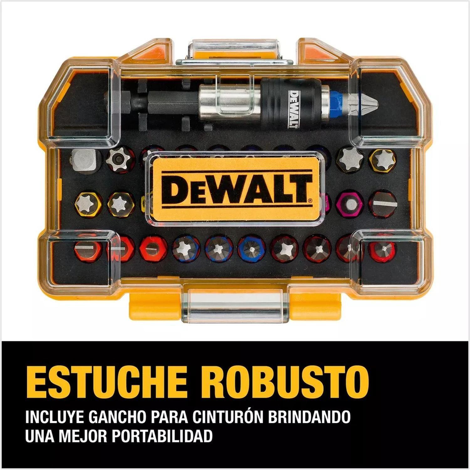 Juego Puntas De Destornillador. 32 Piezas. Dewalt Dt7969-qz-1
