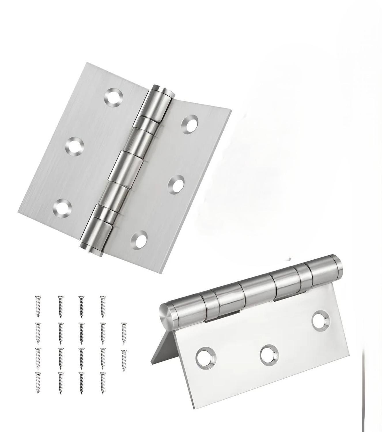 Pack 2 Bisagra Para Puertas 3x3 Acero Inoxidable DMC-2