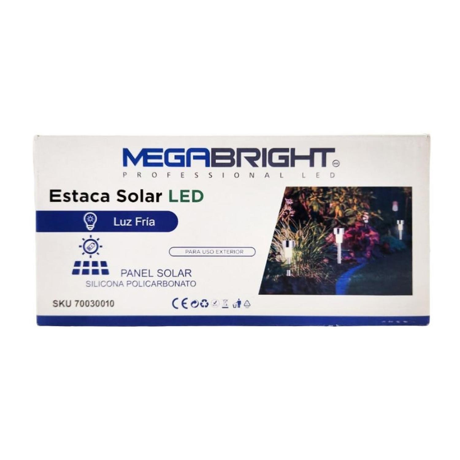 Estaca Solar Led 6000K 5 unidades Megabright-6