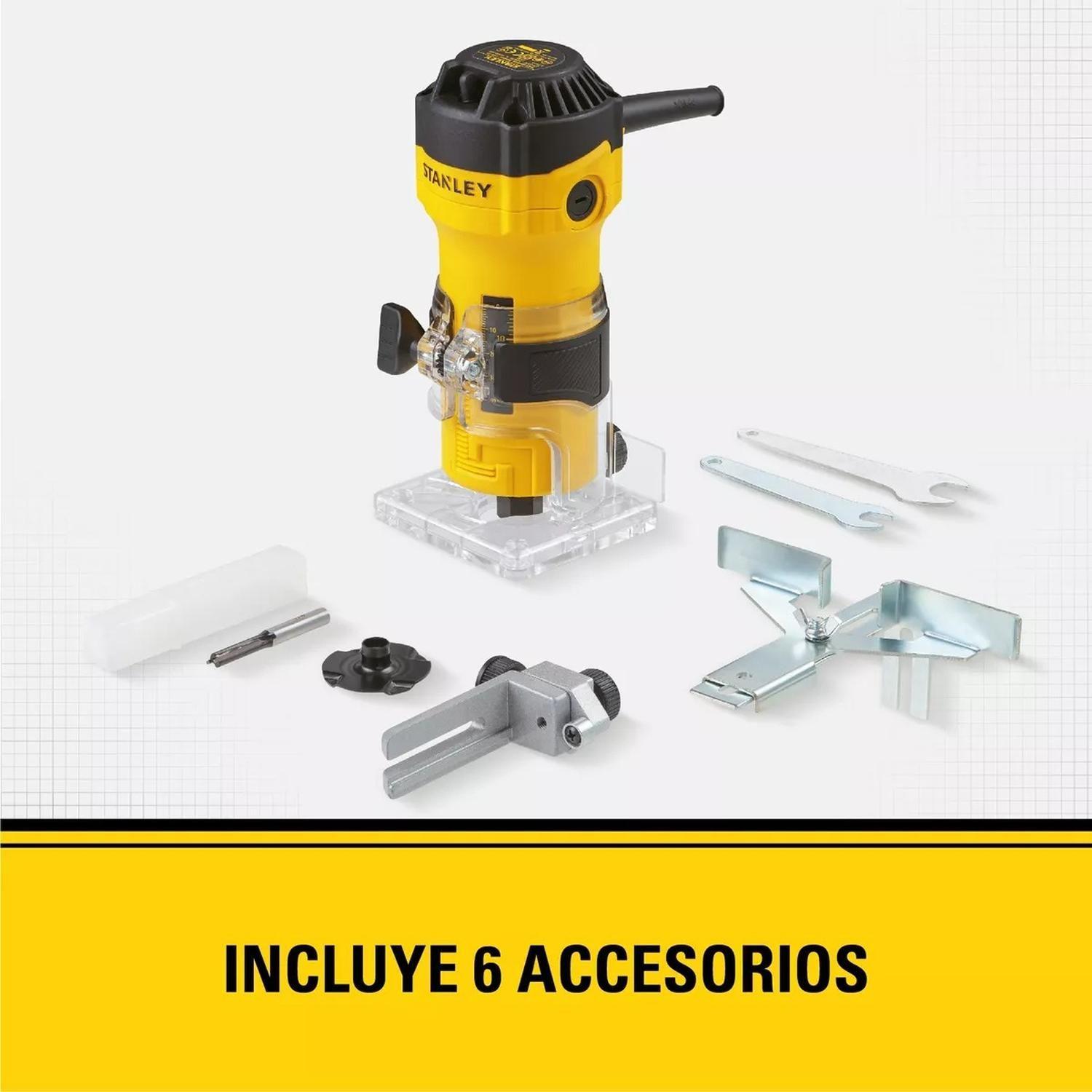 Fresadora Rebajadora 550w 1/4 St55 Stanley-8