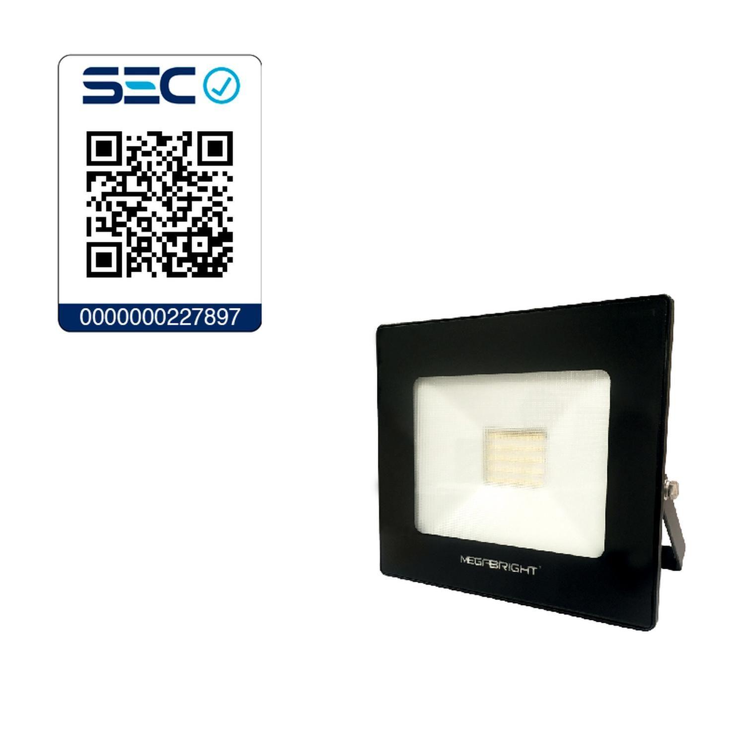 Foco Proyector Telco Flat LED 30W 3000K Calido Megabright-3