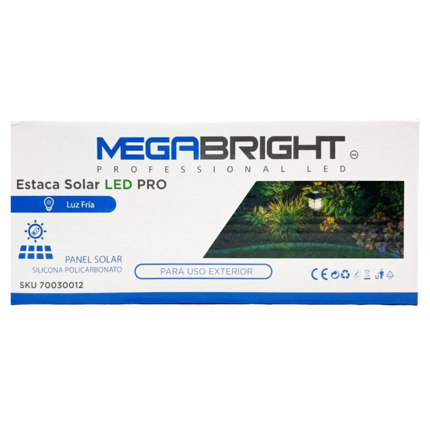 Estaca Solar LED Lantem 2 unidades Megabright-3