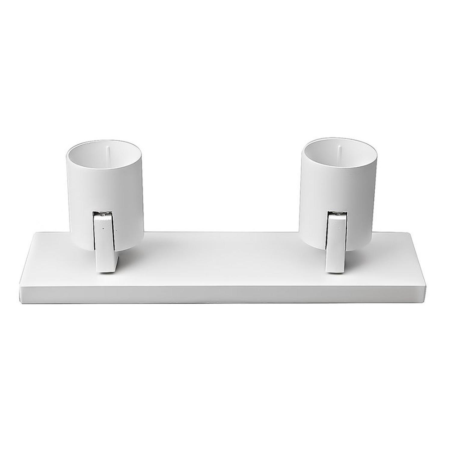 Foco Spotlight Sobrepuesto Doble Blanco 2xGU10 Megabright-2