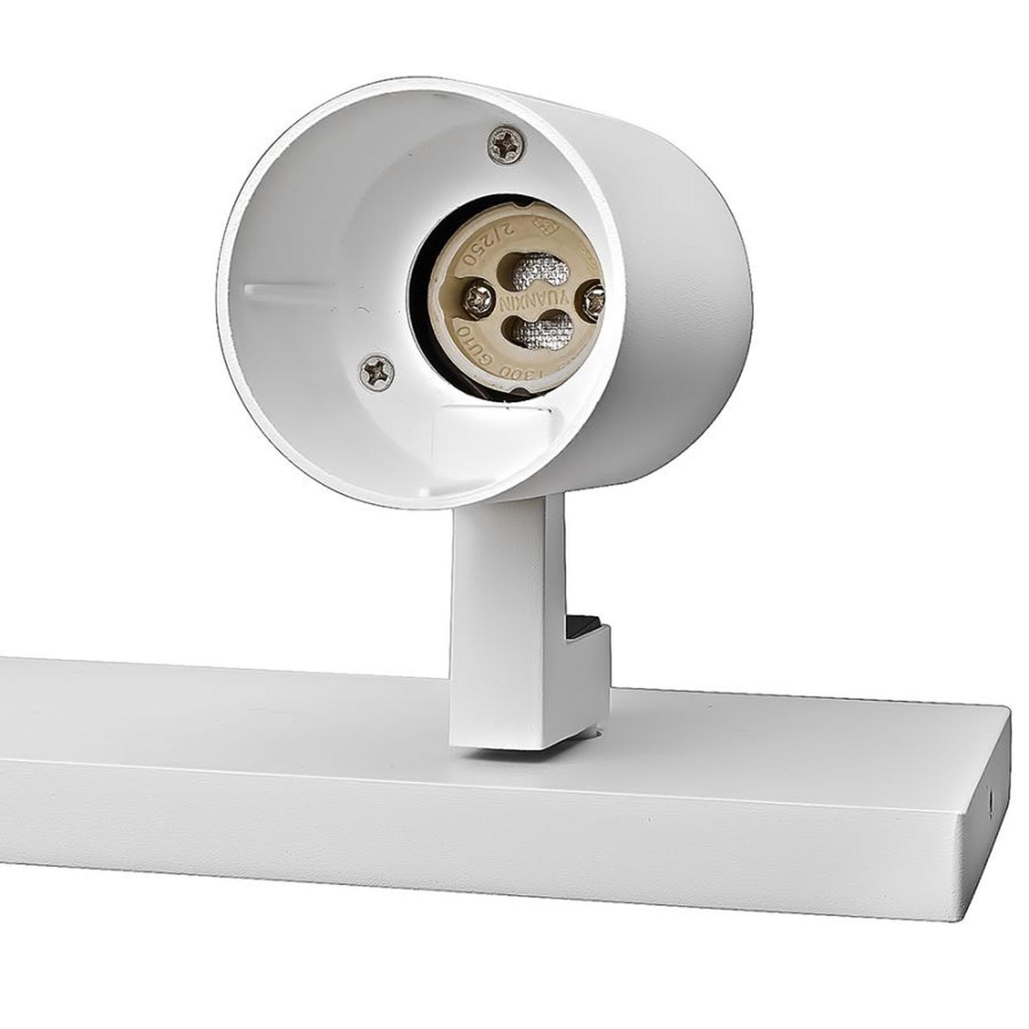 Foco Spotlight Sobrepuesto Doble Blanco 2xGU10 Megabright-3