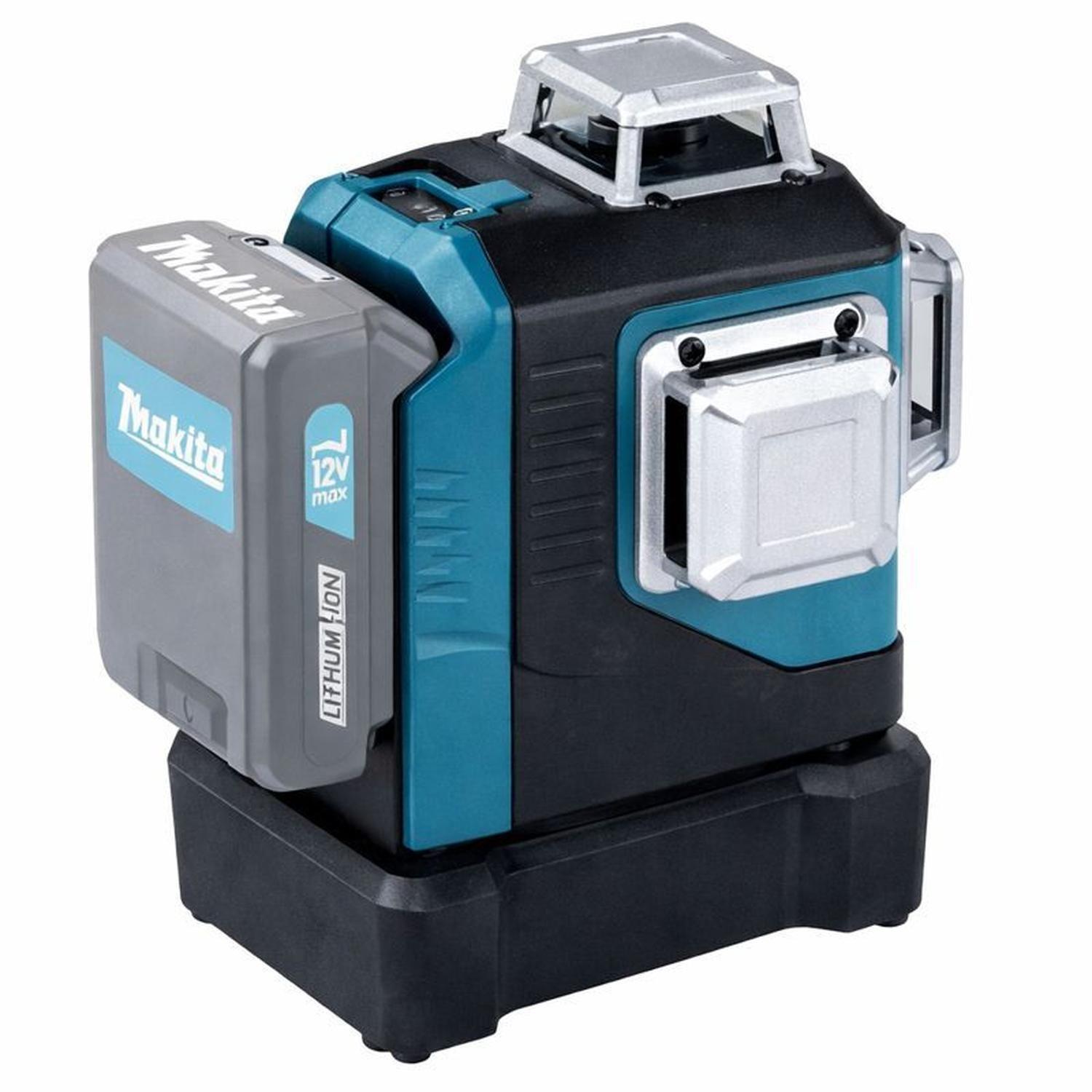 Nivel laser multilíneas verdes 360° sin/Batería SK700GD Makita-4