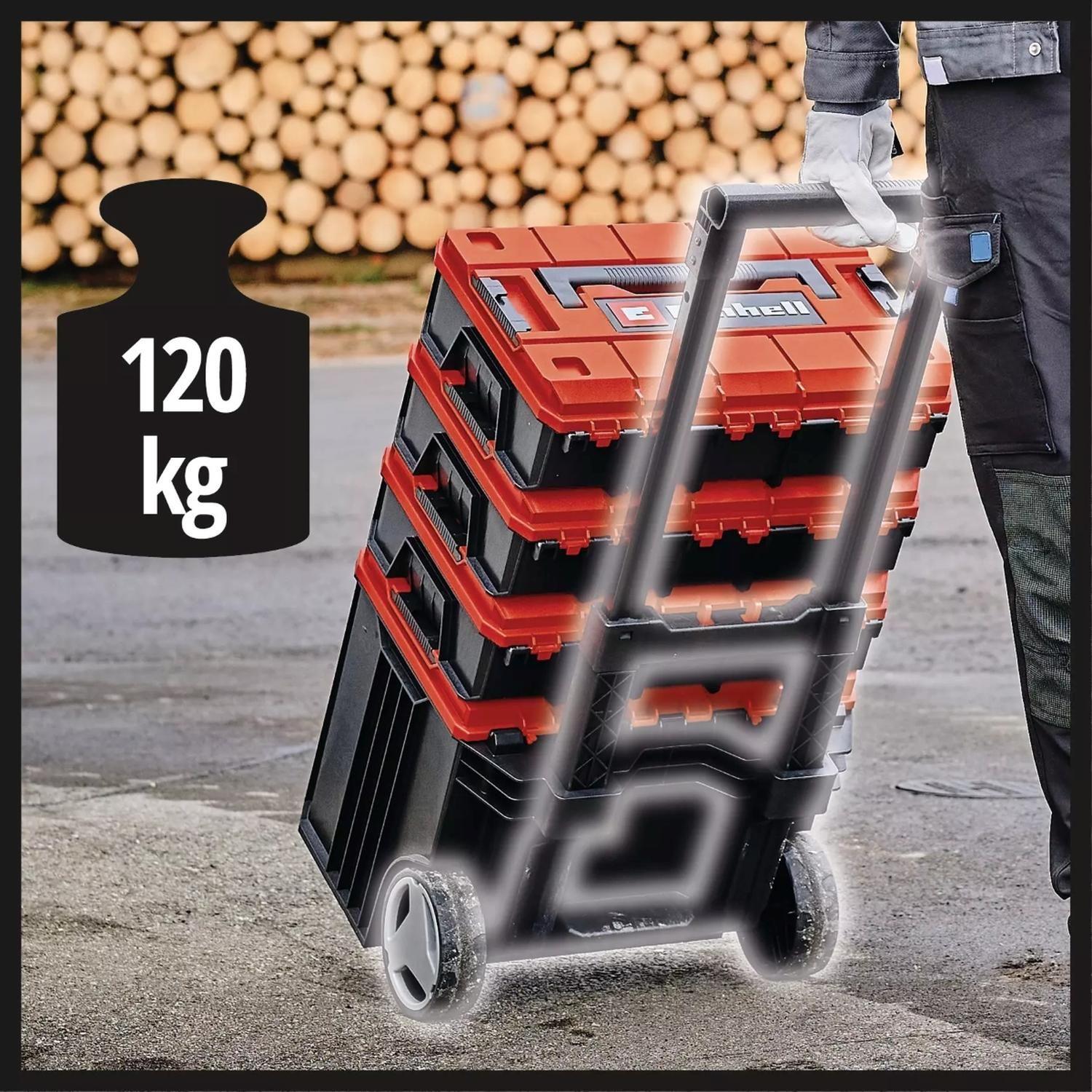 Maleta Porta Herramientas E-Case Tower 120kg Einhell-3