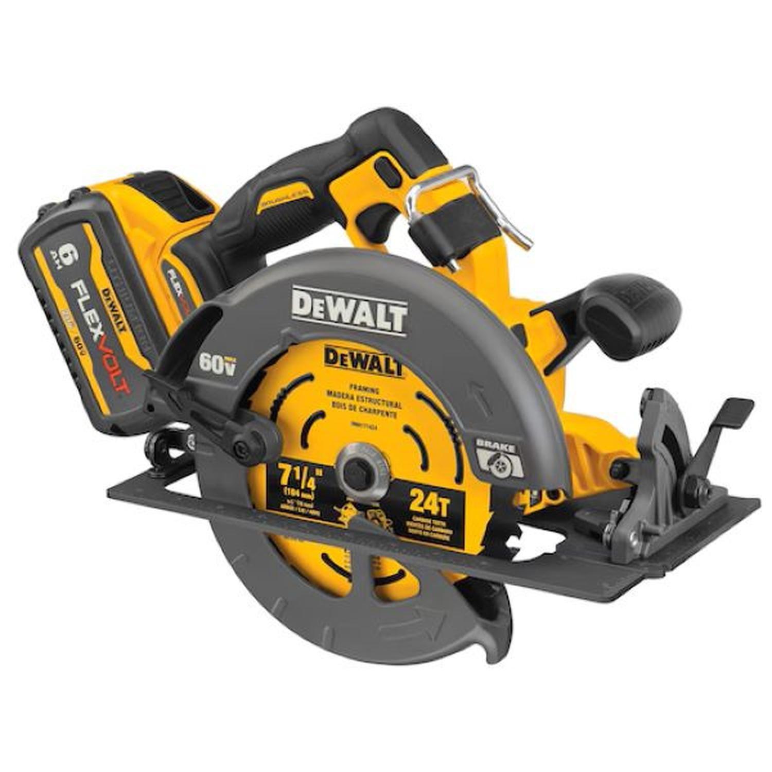 Sierra Circular 7-1/4" Inalámbrica 60V MAX DCS578T2-B2 Dewalt-2