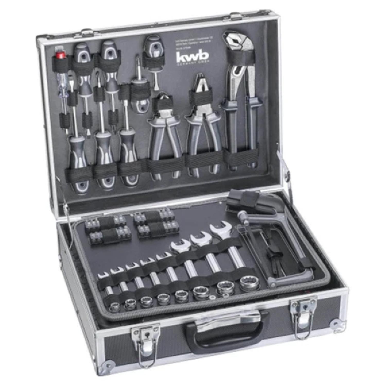 Set Herramientas, Brocas y Dados 199pzs KWB 375560-2