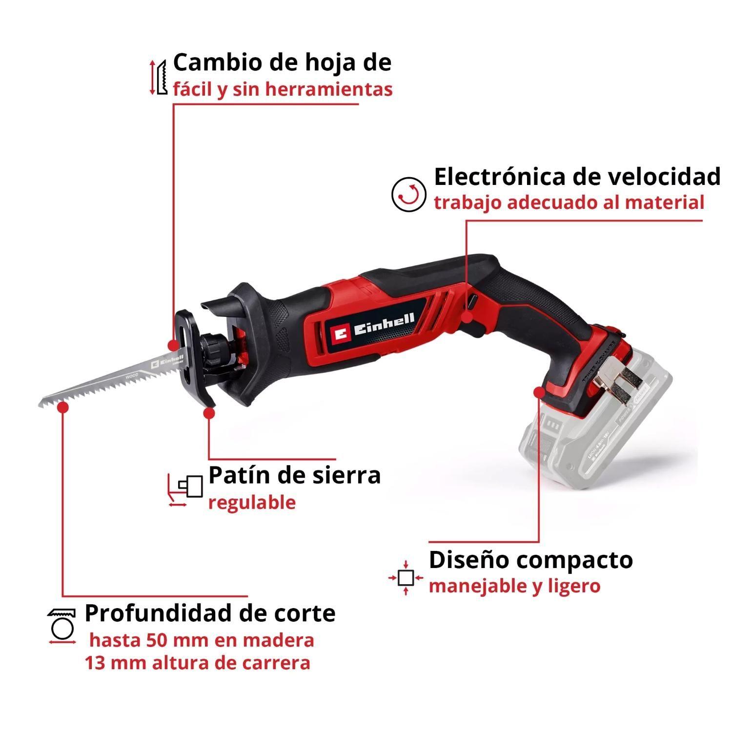 Sierra Sable Inalámbrica TE-AP 18/13 Li - Solo Einhell-2