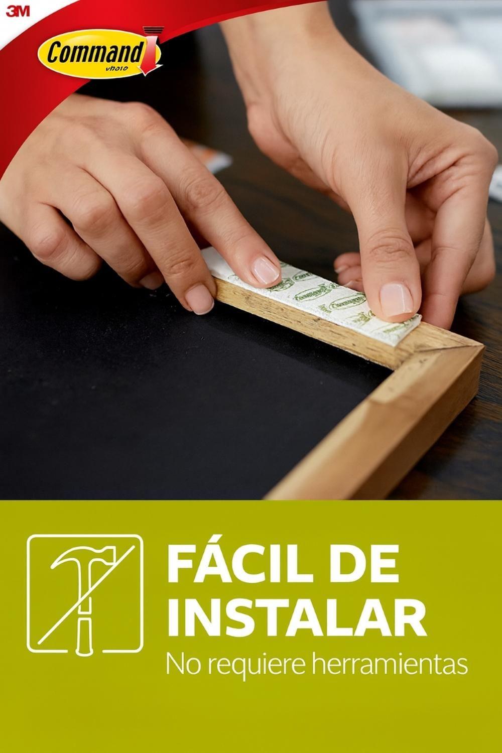 Multipack Tiras Colgar Cuadros De 5.4kg y 7.2kg Command 3M-5