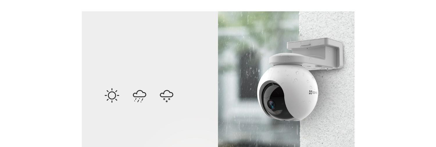 Cámara Wifi con Paneo e Inclinación A Batería HB8 2K+ Ezviz-8