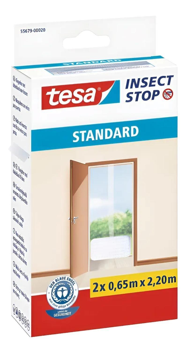 Malla Mosquitera Standard Puertas Blanca 2x0,65mx2,2m Tesa-0