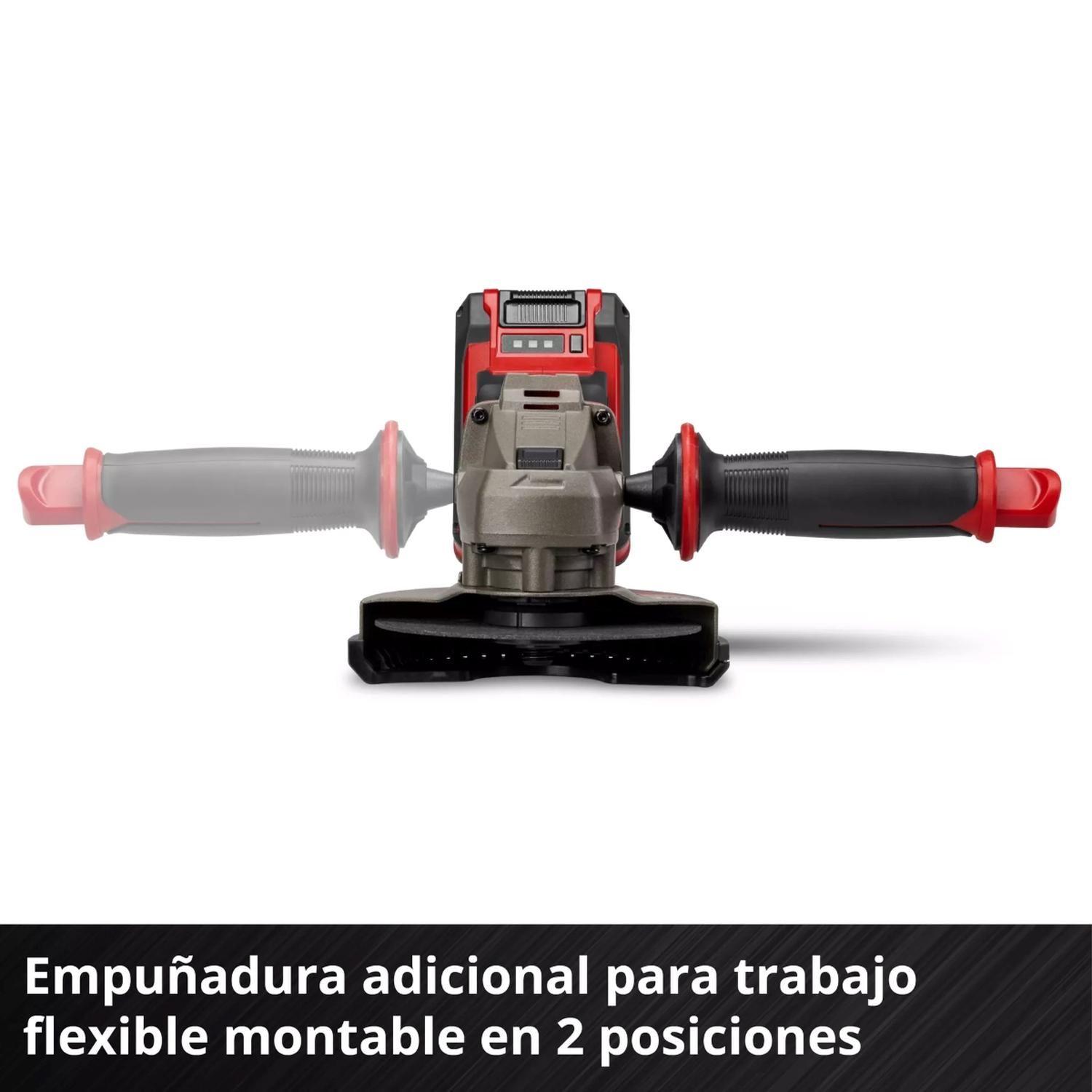 Esmeril Angular Inalámbrico TE-AG 18/125-2 Li (1x4,0 Ah) Einhell-5