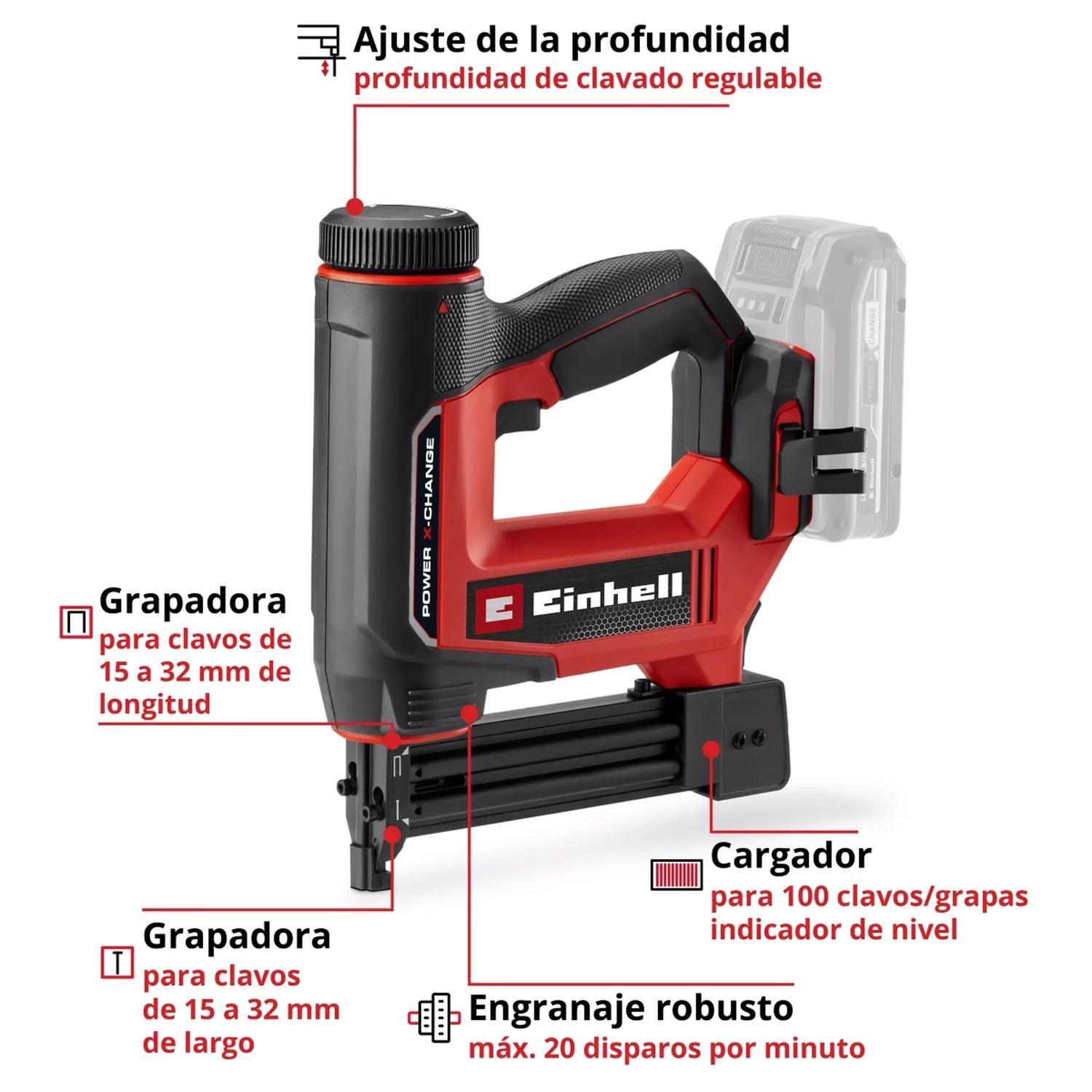 Clavadora Inalámbrica TE-CN 18/32 Li - Solo Einhell-1