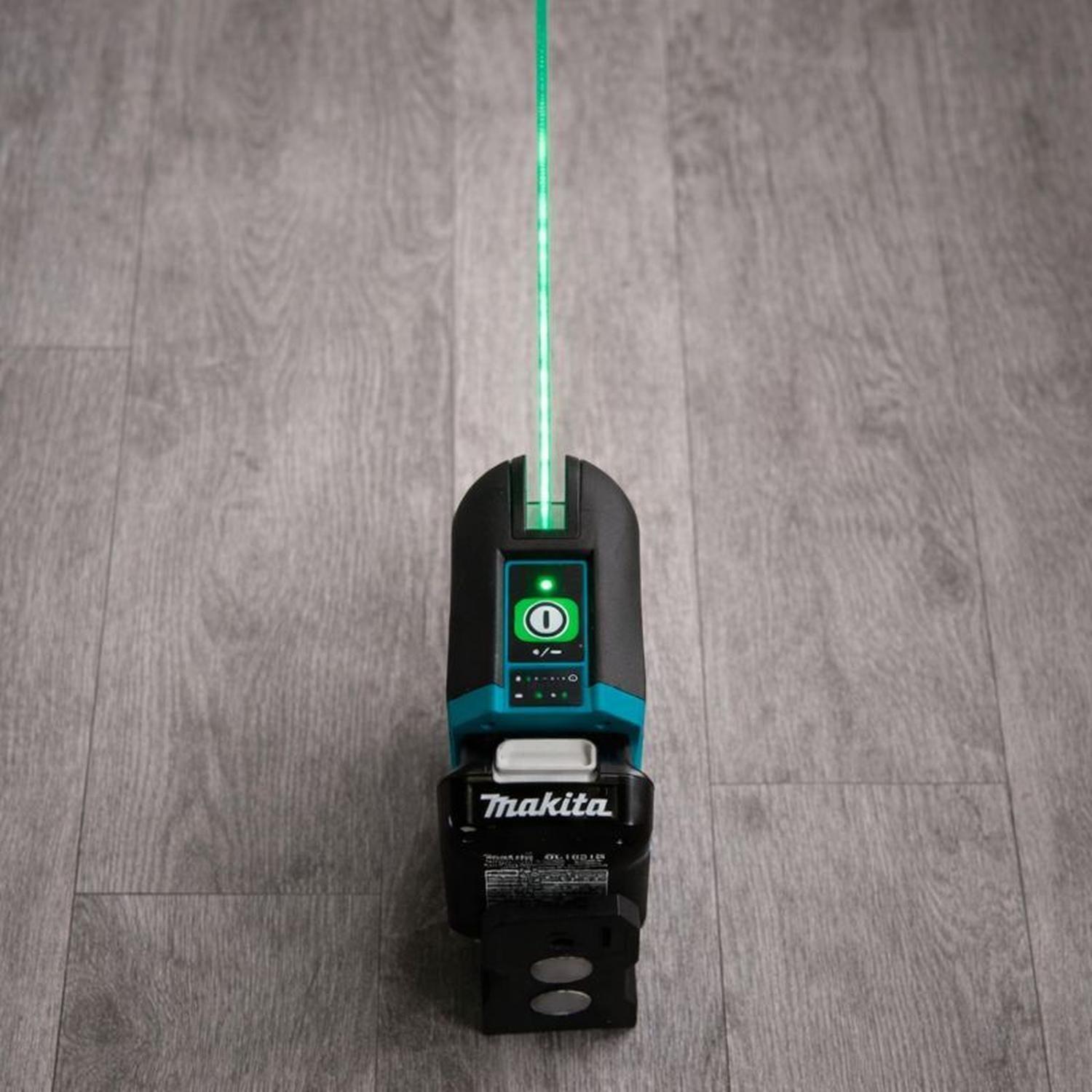 Nivel Laser cruzado linea verde sin batería SK105GDZ Makita-6