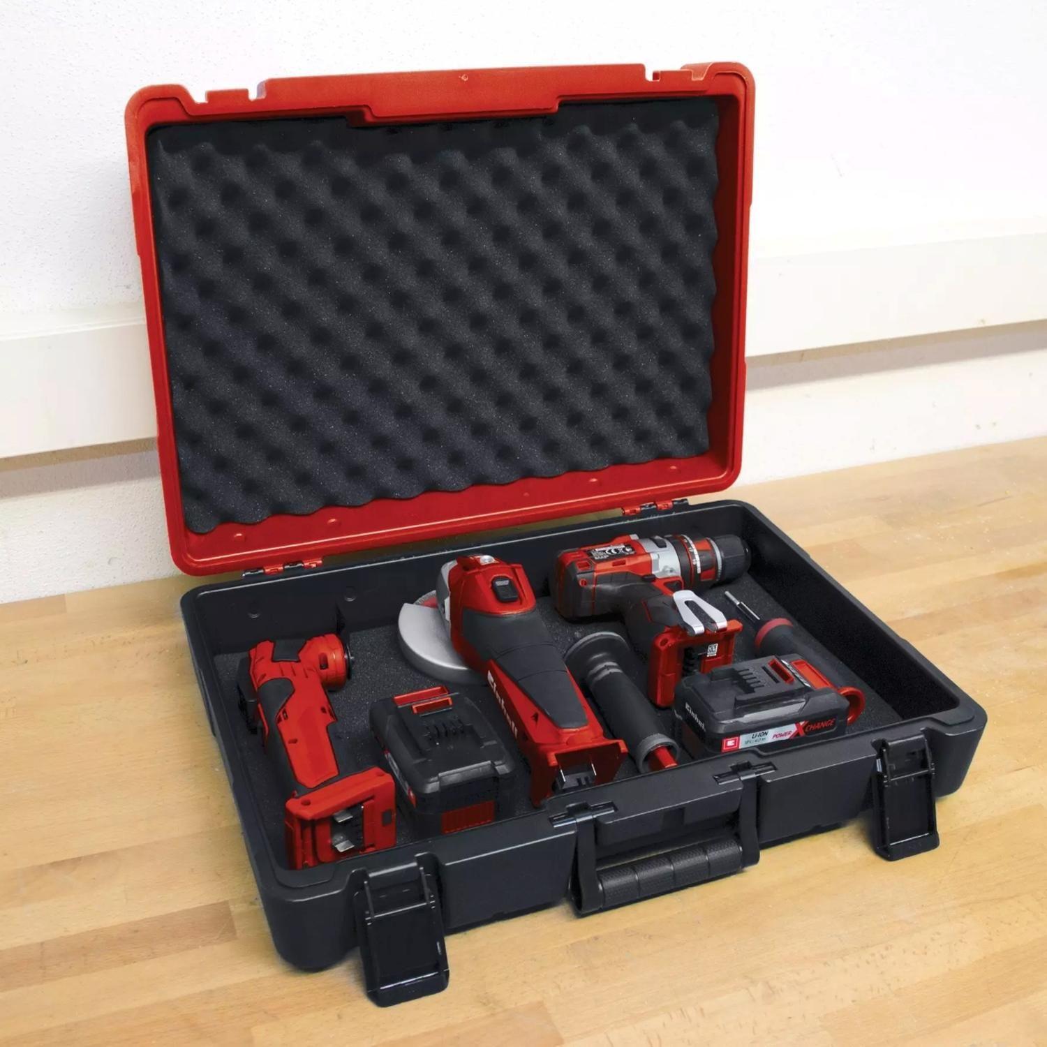 Maleta Plástica Porta Herramientas E-BOX M55 30KG Einhell-2