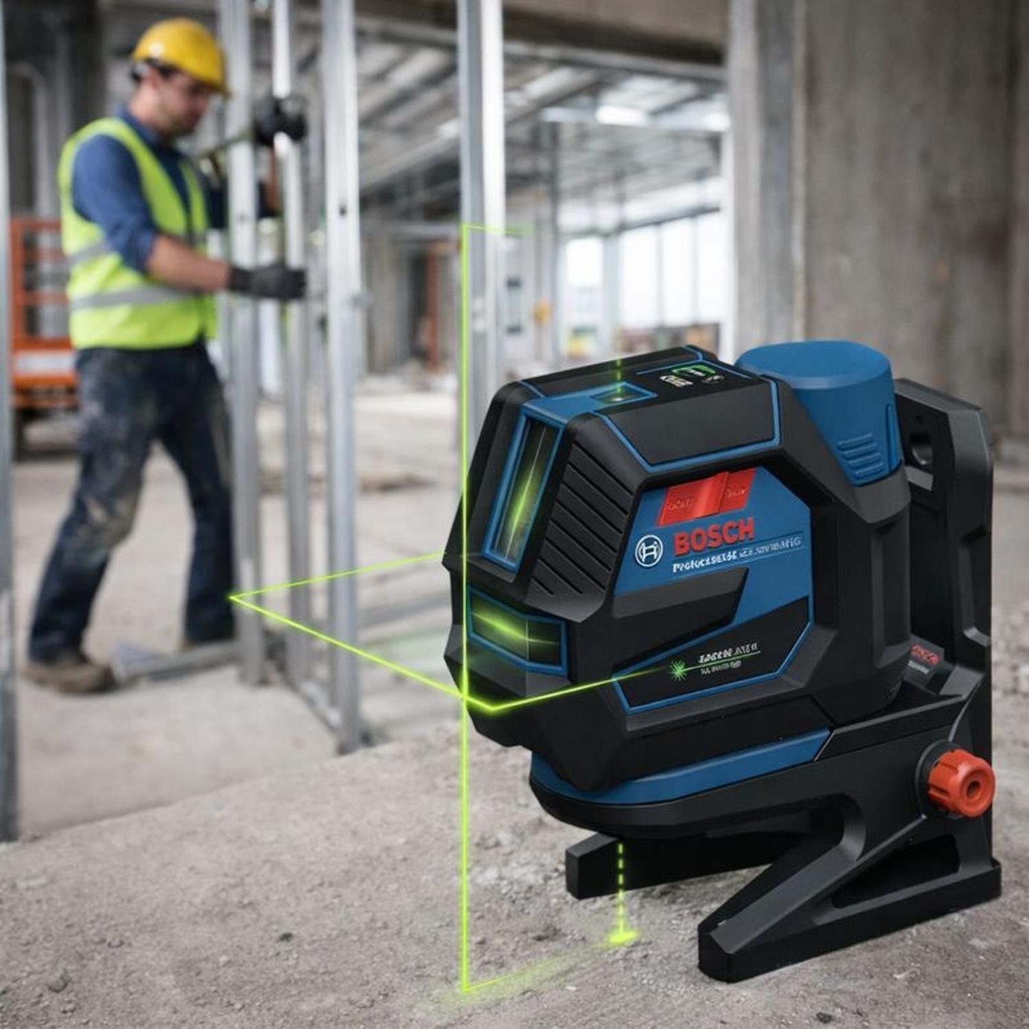 Nivel laser multilíneas verdes GCL 12V-50-22 CG BOSCH-6