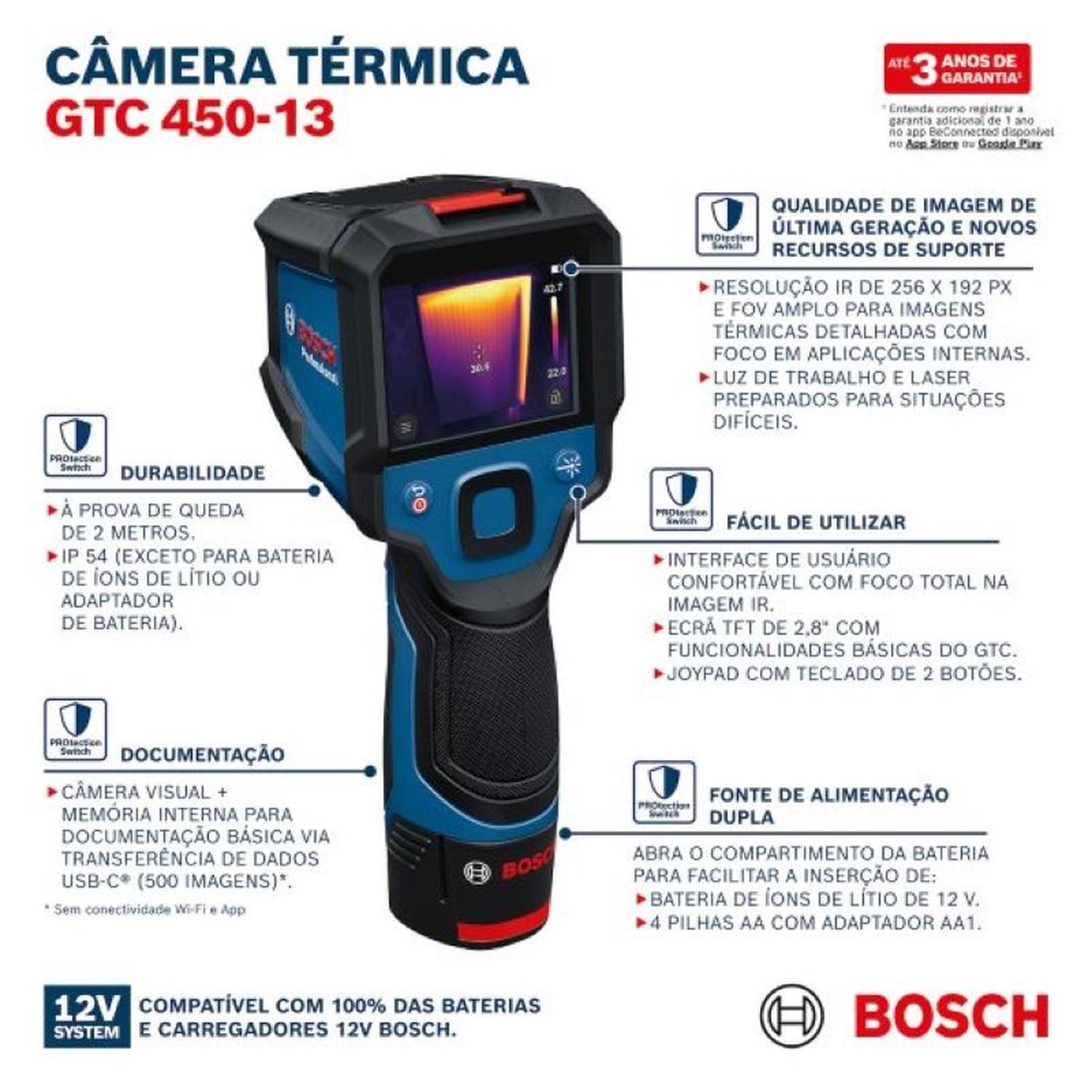 Cámara térmica GTC 450-13 BOSCH-5