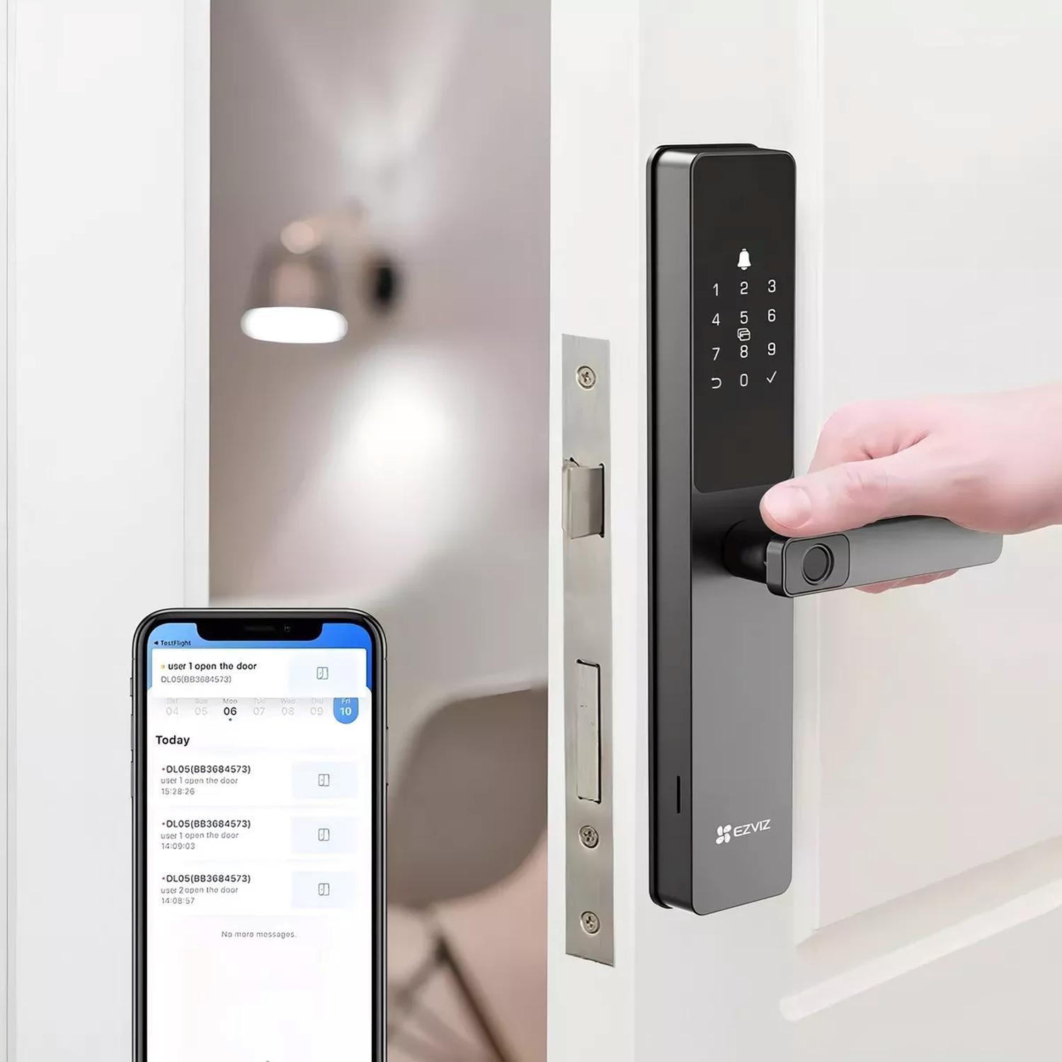 Cerradura Inteligente con Huella Dactilar DL05 Ezviz-3